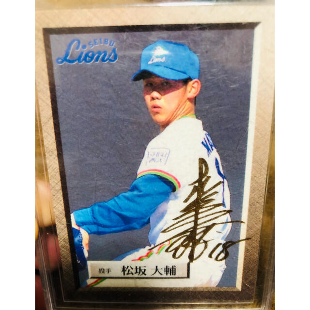 松坂大輔 サイン カードの通販 by チョコ's shop｜ラクマ