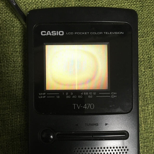 CASIO - カシオ CASIO ポータブル液晶テレビ TV-470 ACアダプター付き