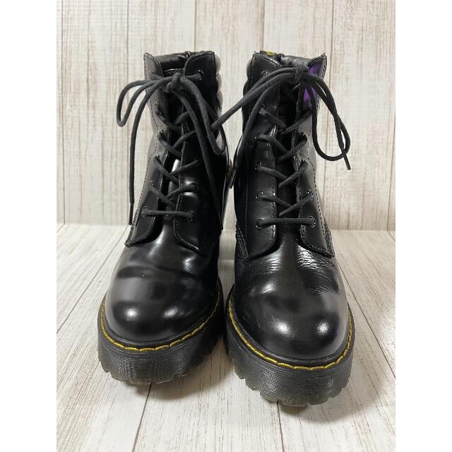 稀少】ドクターマーチン PERSEPHONE レザー チャンキーヒール 厚底 Dr