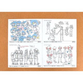 リトルウィッチアカデミア 制作資料 設定資料の通販 by Gshop｜ラクマ