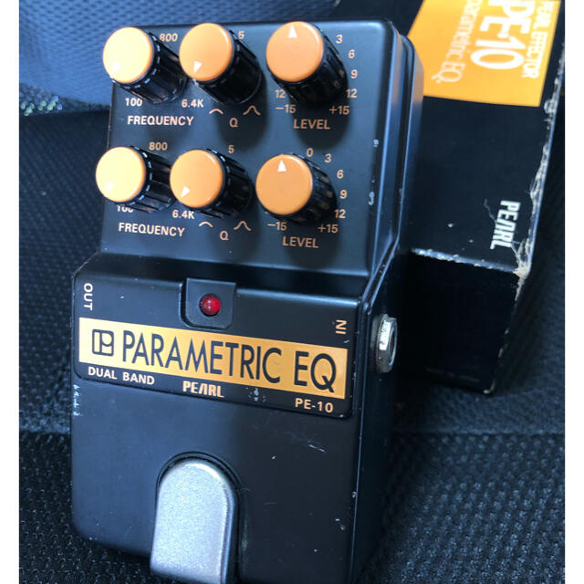 Pearl PE-10 Parametric EQ デュアルバンドEQ 日本製