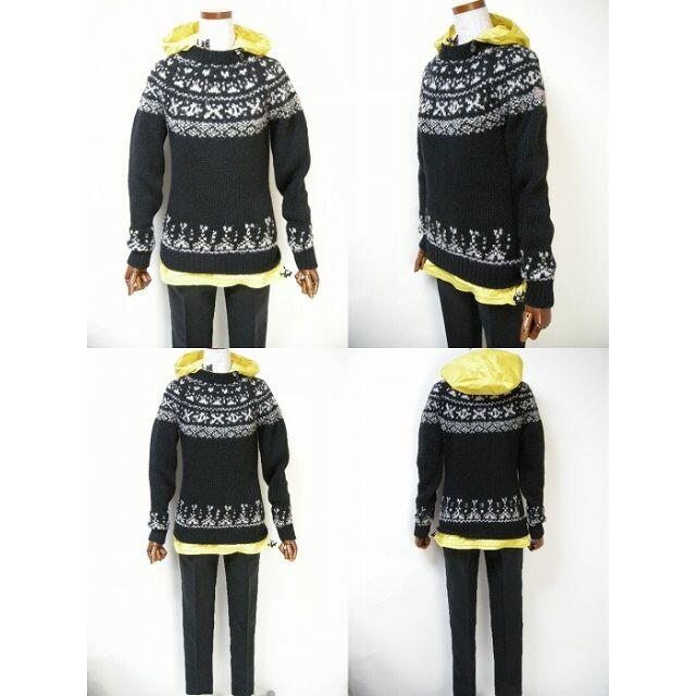 MONCLER - サイズS□モンクレールGRENOBLE□アルパカ混ニットパーカー