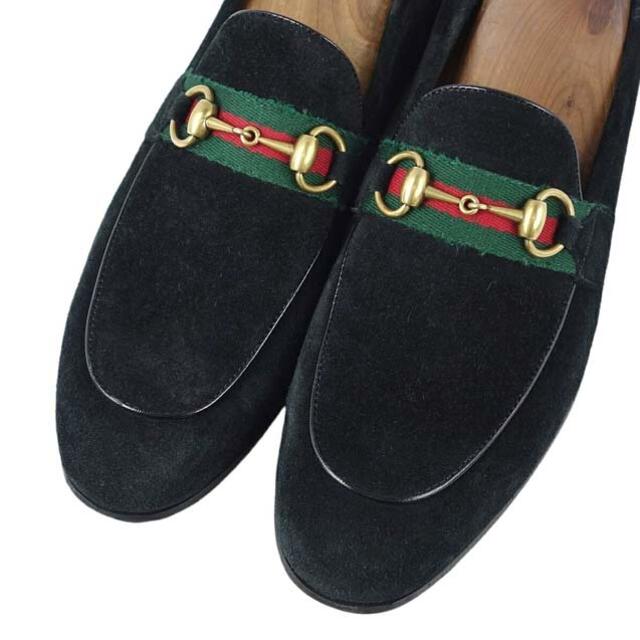 GUCCI - グッチ ローファー ホースビット シェリーライン スウェード