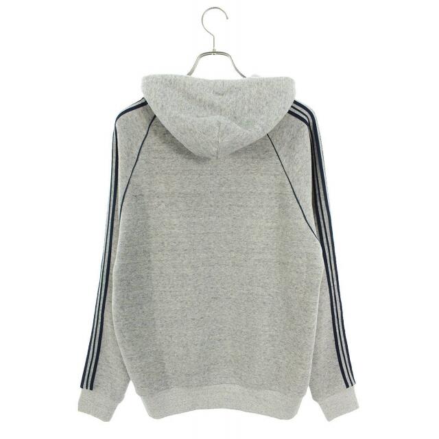 エーエフビー/AFB 22SS Sports Sweat Hoodie アームラインジップアップ