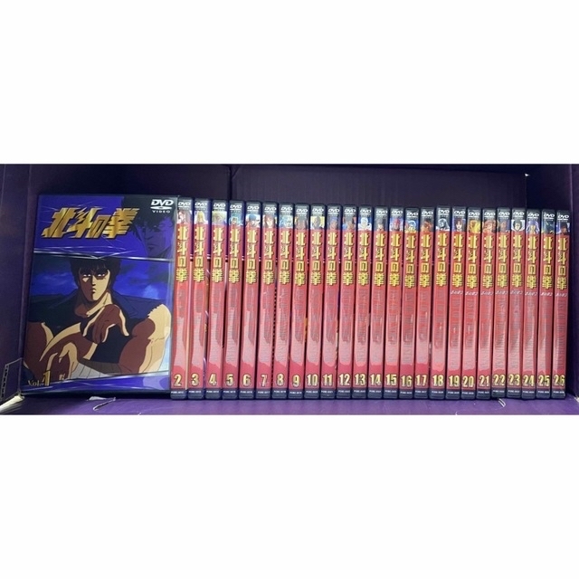 ◇北斗の拳 DVDコレクション 全58巻セット○ 特典ビンズ付き○デアゴ
