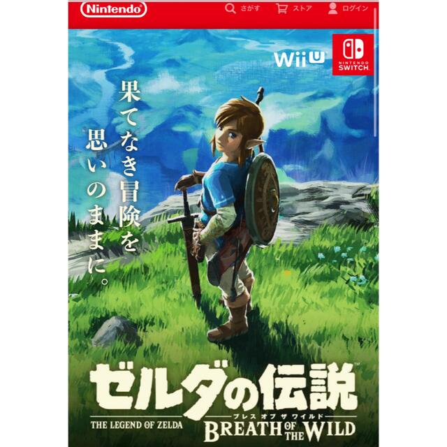 Nintendo Switch - ゼルダの伝説 ブレスオブザワイルド switchの通販