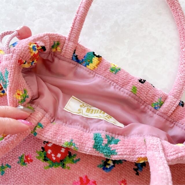 FEILER - フェイラー ハイジ 巾着バッグ ピンクの通販 by piyoyoyoyo