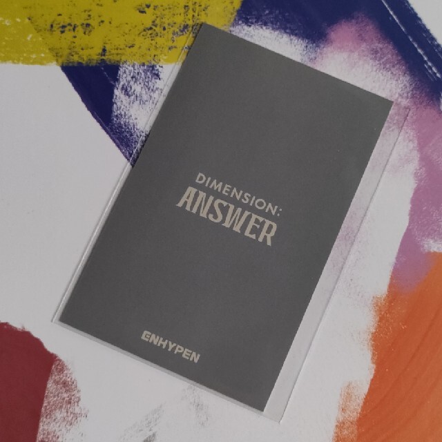 ENHYPEN ニキDIMENSION:ANSWER weverse抽選ラキドロ ENHYPEN ニキ