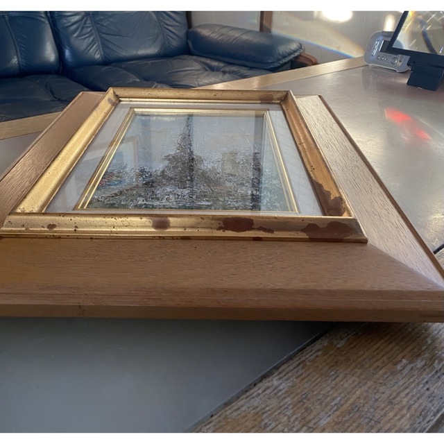 み様専用】久保孝雄 油絵【東京タワーと副都心】の通販 by マロン's