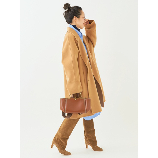 Plage - plageプラージュ160S A line コート 36 キャメルの通販 by