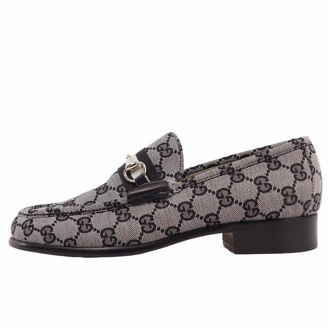 N*O様 GUCCI ローファー モカシン ホースビット GG柄 キャンバス N*O様
