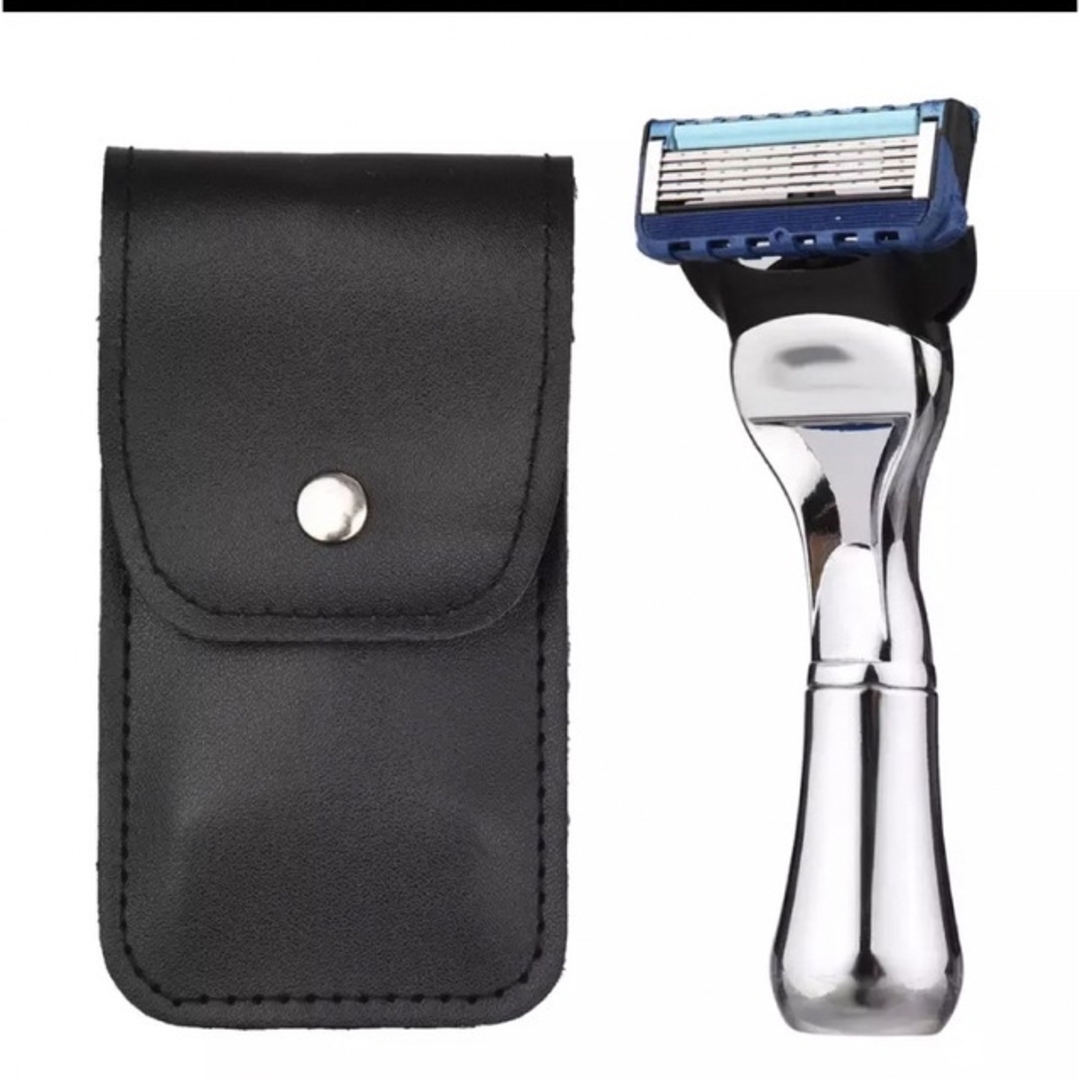 マイクロマッハ5 廉価版 ジレット レザー 剃刀 フュージョン5の通販 by