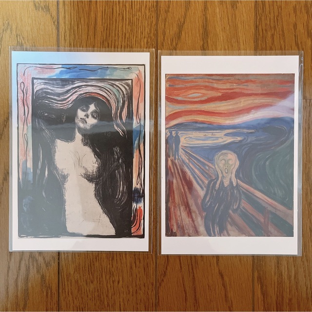 エドヴァルド・ムンク ポストカード ムンク展 叫び マドンナの通販 by