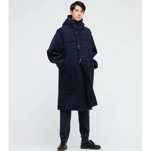 JIL SANDER - 即完売 +J ウール オーバーサイズ ダッフルコート