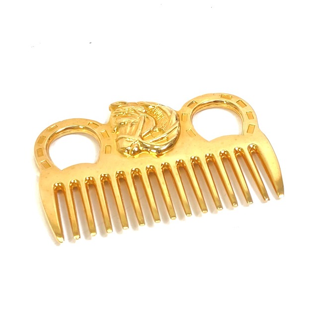 HERMES - エルメス HERMES ホースコーム ホース 馬 シュバル 櫛 くし