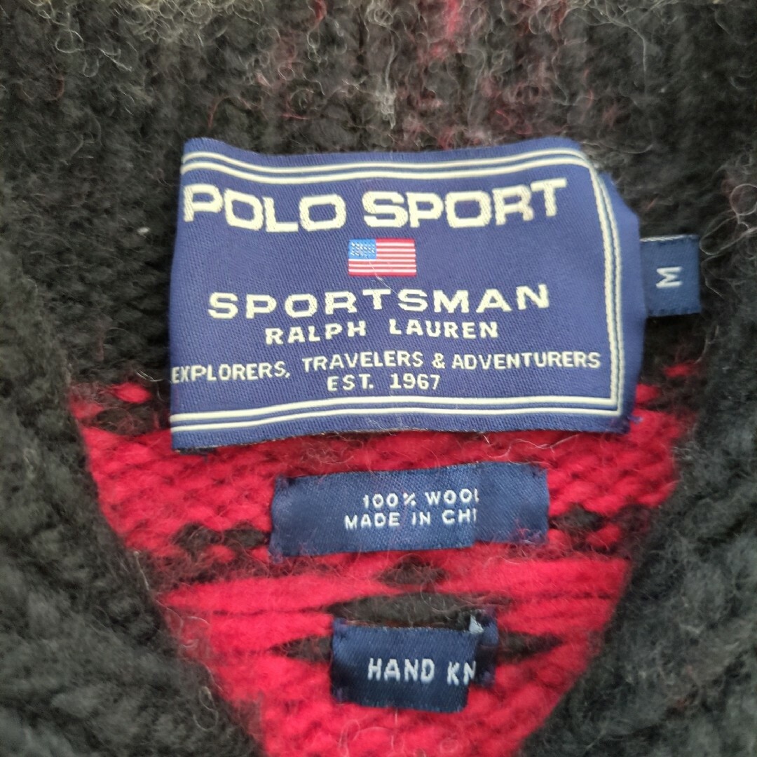 POLO RALPH LAUREN - 良品 ポロスポーツ ノルディック柄 ネイティブ柄