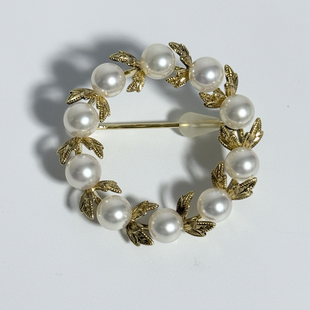 MIKIMOTO - 【大人気・定価39万】ミキモト MIKIMOTO ブローチ パール