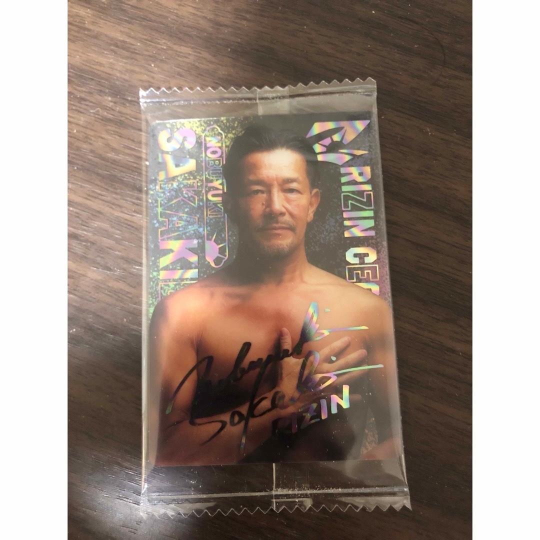 BANDAI - rizin ウエハース シークレット 榊原CEO サイン付きの通販 by
