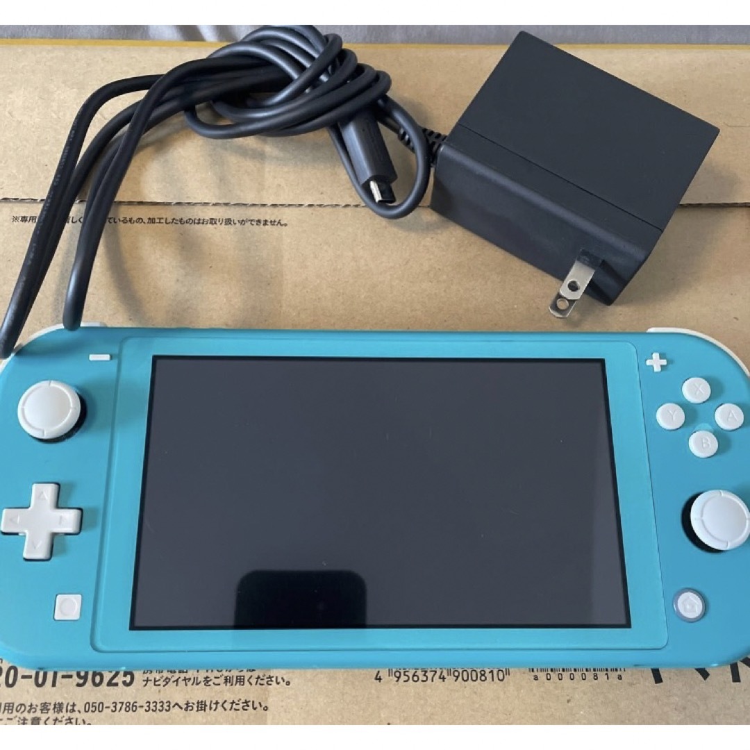 Switch Lite ターコイズ 本体 充電器／アルセウスセット Switchライト