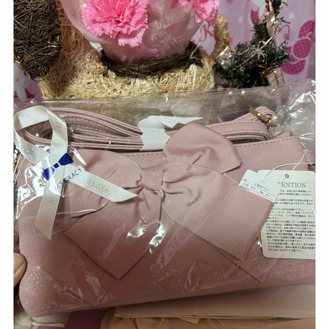 M'S GRACY - エムズグレイシー🎀リボン🎀バッグの通販 by あけみママ's