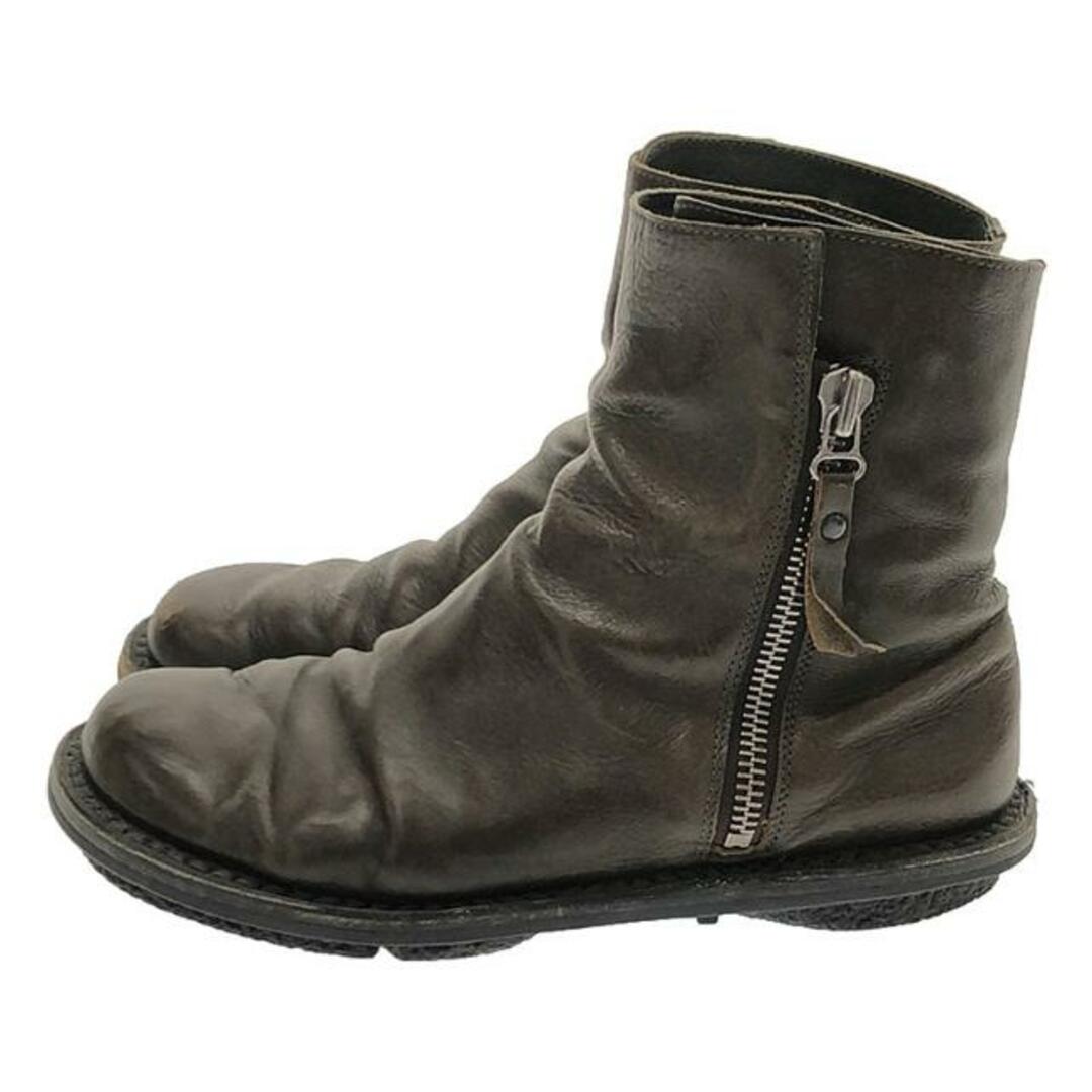 trippen 39 カーキ レザーブーツ trippen 39 カーキ レザーブーツ