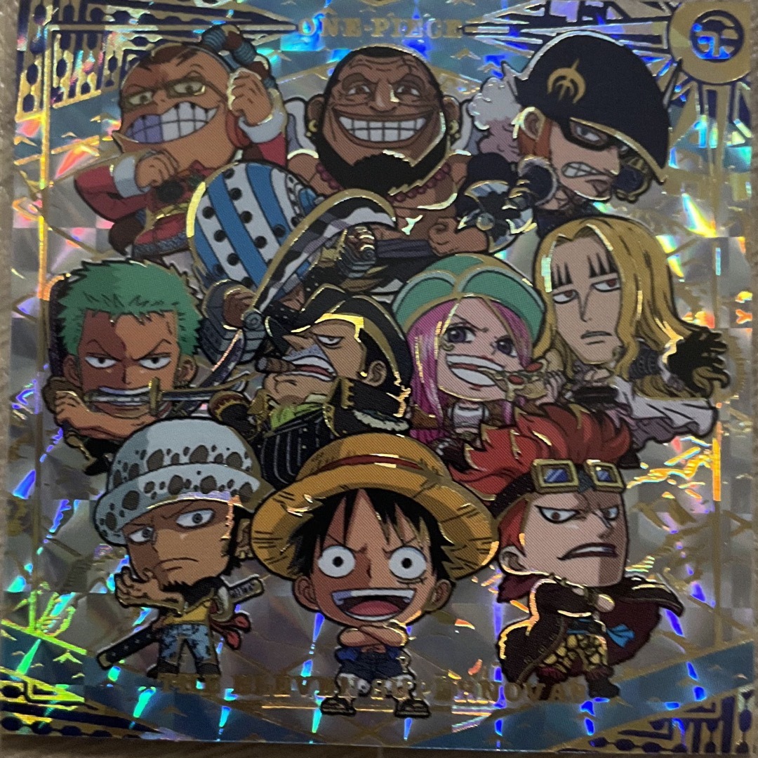 ONE PIECE - ワンピース 大海賊 ウエハースSW3-18 SGR 11人の超新星の