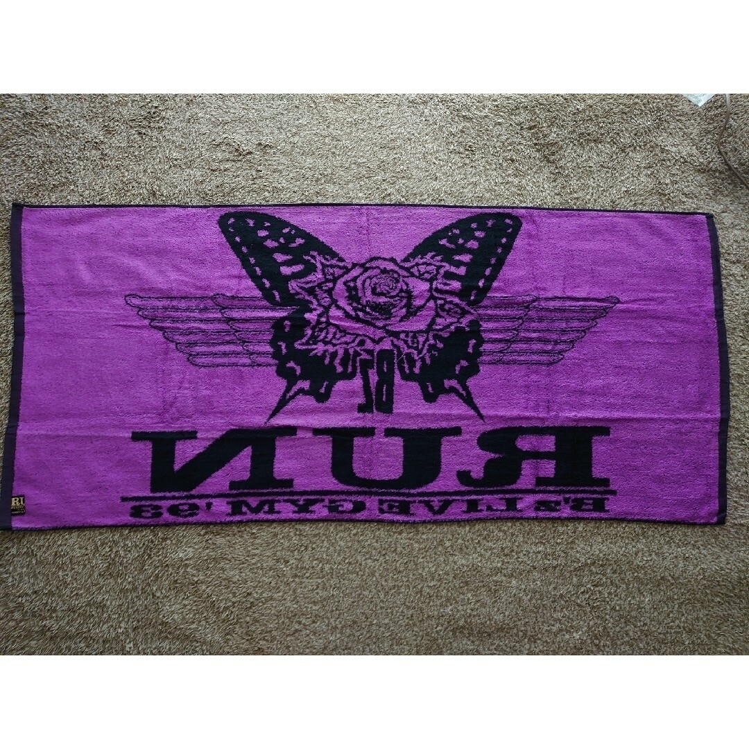 B'z LIVE GYM '93 RUN BIGタオル 【公式通販】