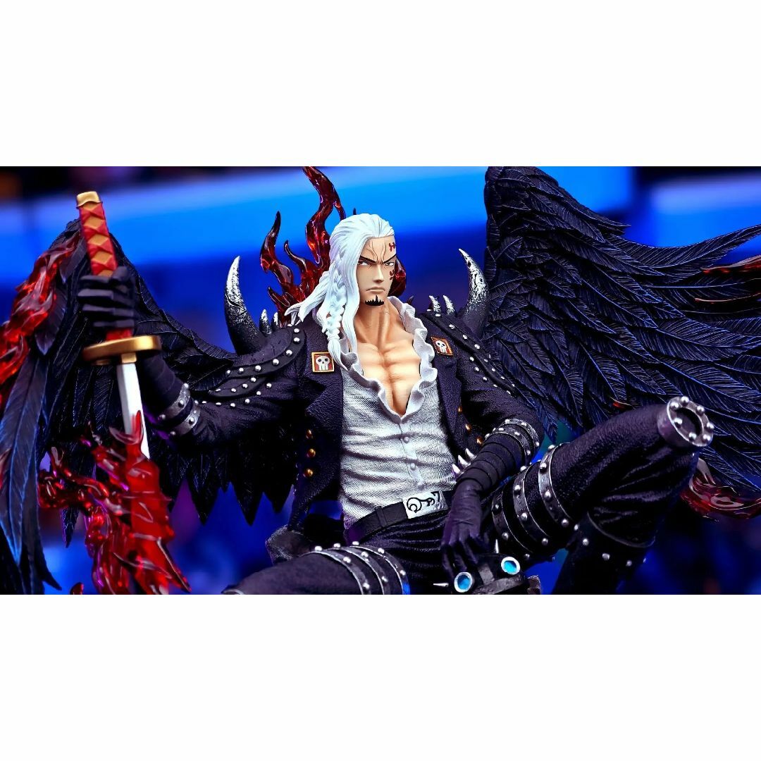 ワンピース 火災のキング アルベル フィギュア ガレージキット 塗装