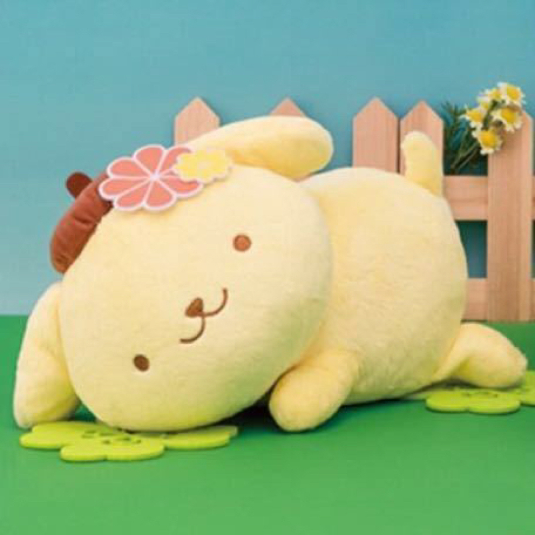 ポムポムプリン - 値下げ⭐︎ポムポムプリン ころりん寝そべりBIG