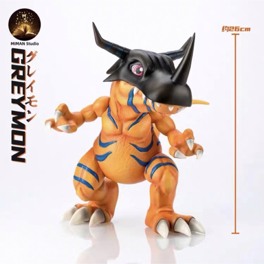 デジモンアドベン MIMAN 樹脂フィギュア ガレージキット グレイモン の