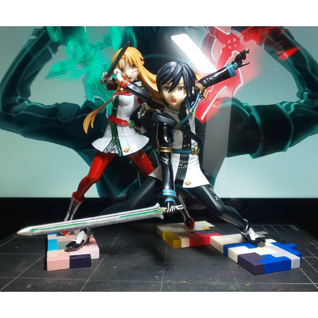 劇場版 ソードアート・オンライン アスナ&キリト ガレージキット完成品