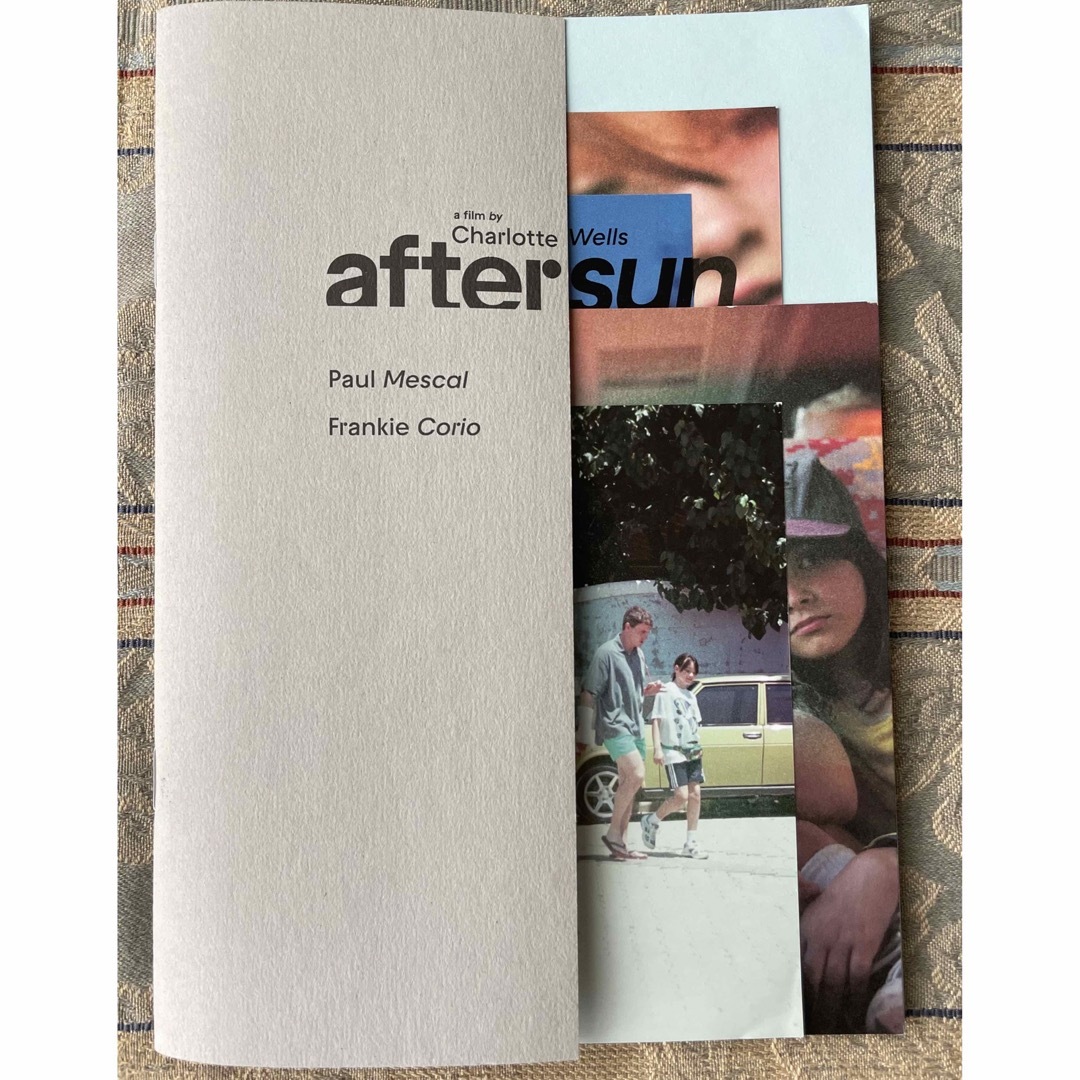 映画aftersun／アフターサン パンフレット、フライヤーの通販 by くぃ
