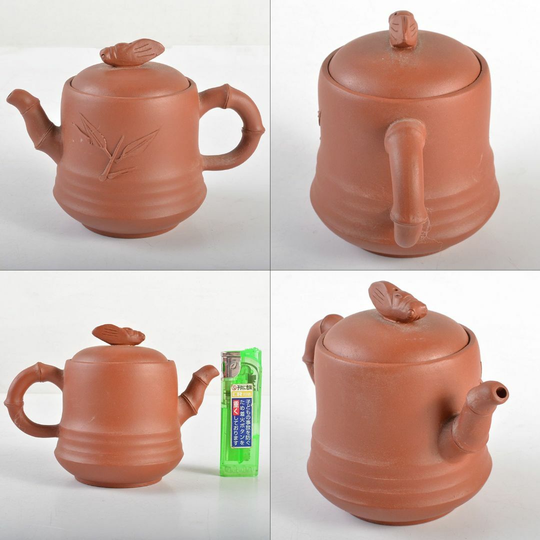 XMF-中国古美術時代物朱泥急須紫砂煎茶道具茶器在銘范荷芳製