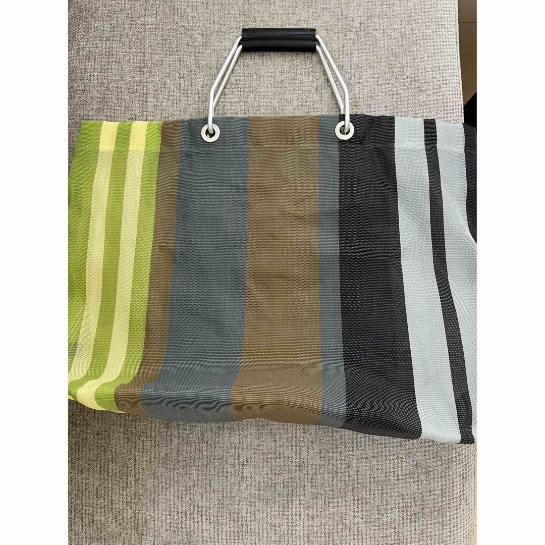 MARNI マルニ ストライプ かごバッグ エクリュ(ソフトベージュ) MARNI