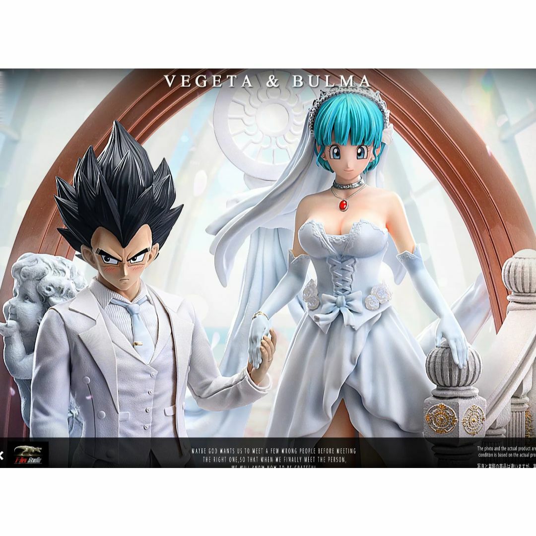 ドラゴンボール ベジータ ブルマ フィギュア ガレージキット 1/6