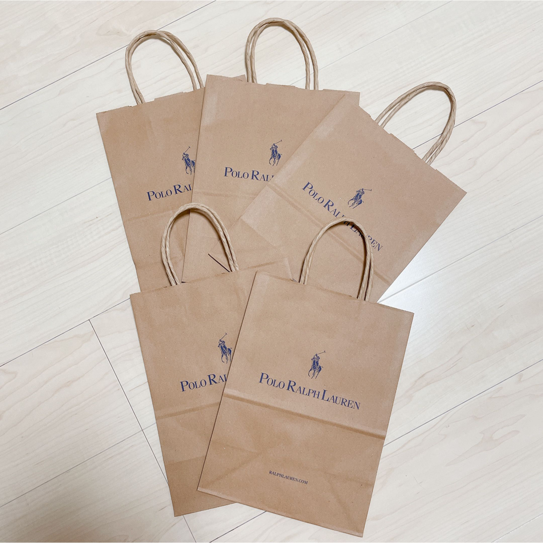 POLO RALPH LAUREN - ポロ ラルフローレン 紙袋 ショッパー 5枚セット