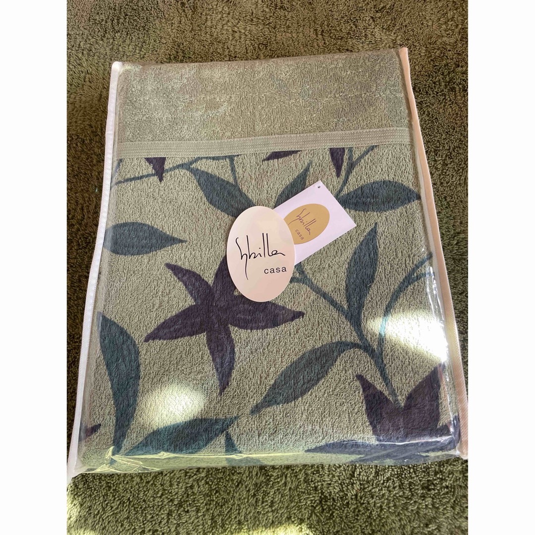 丸洗い可【シビラ】タオルケット140×190（フローレス）2枚セット