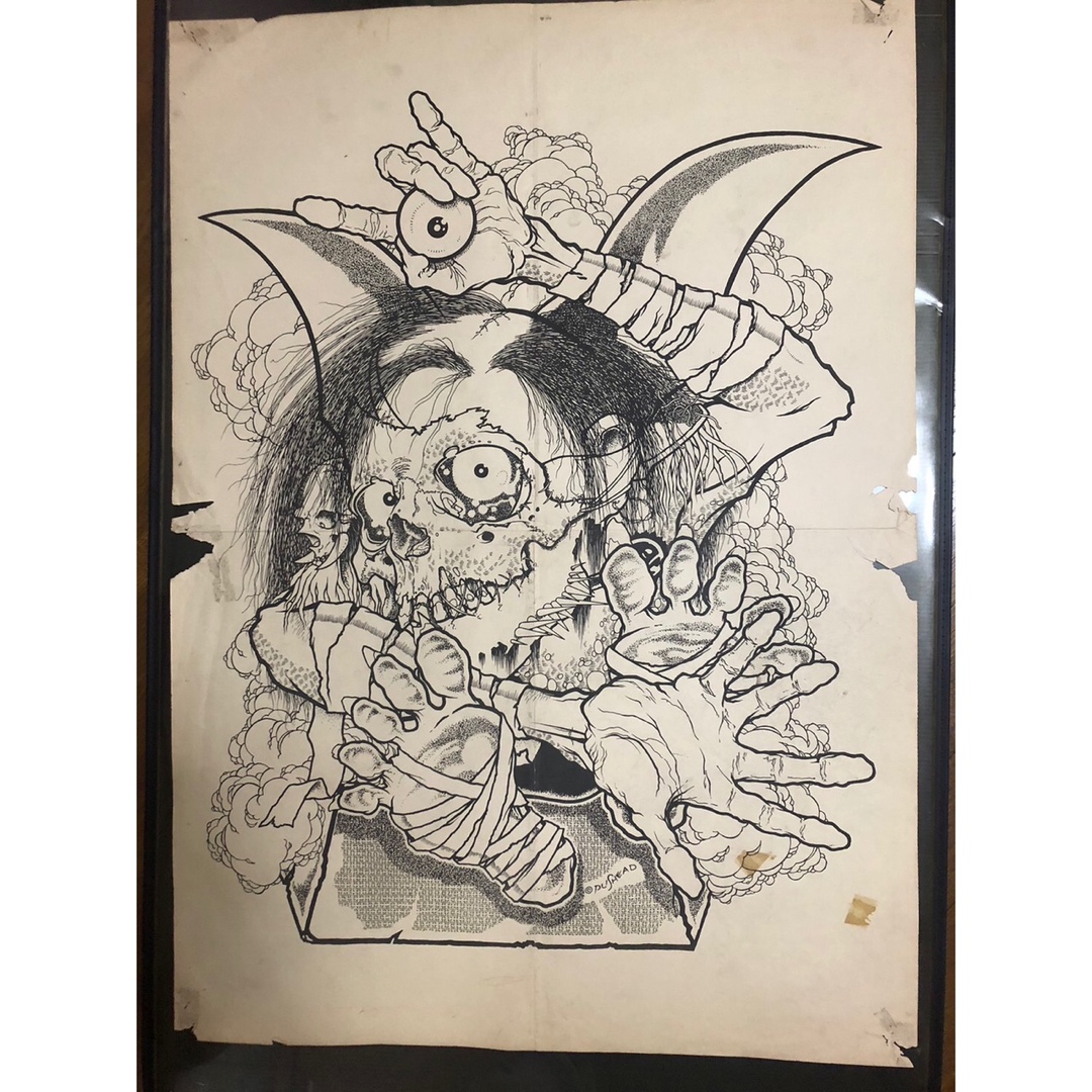 ZORLAC - 希少！pushead 80s bacteria パスヘッド ポスター ゾーラック