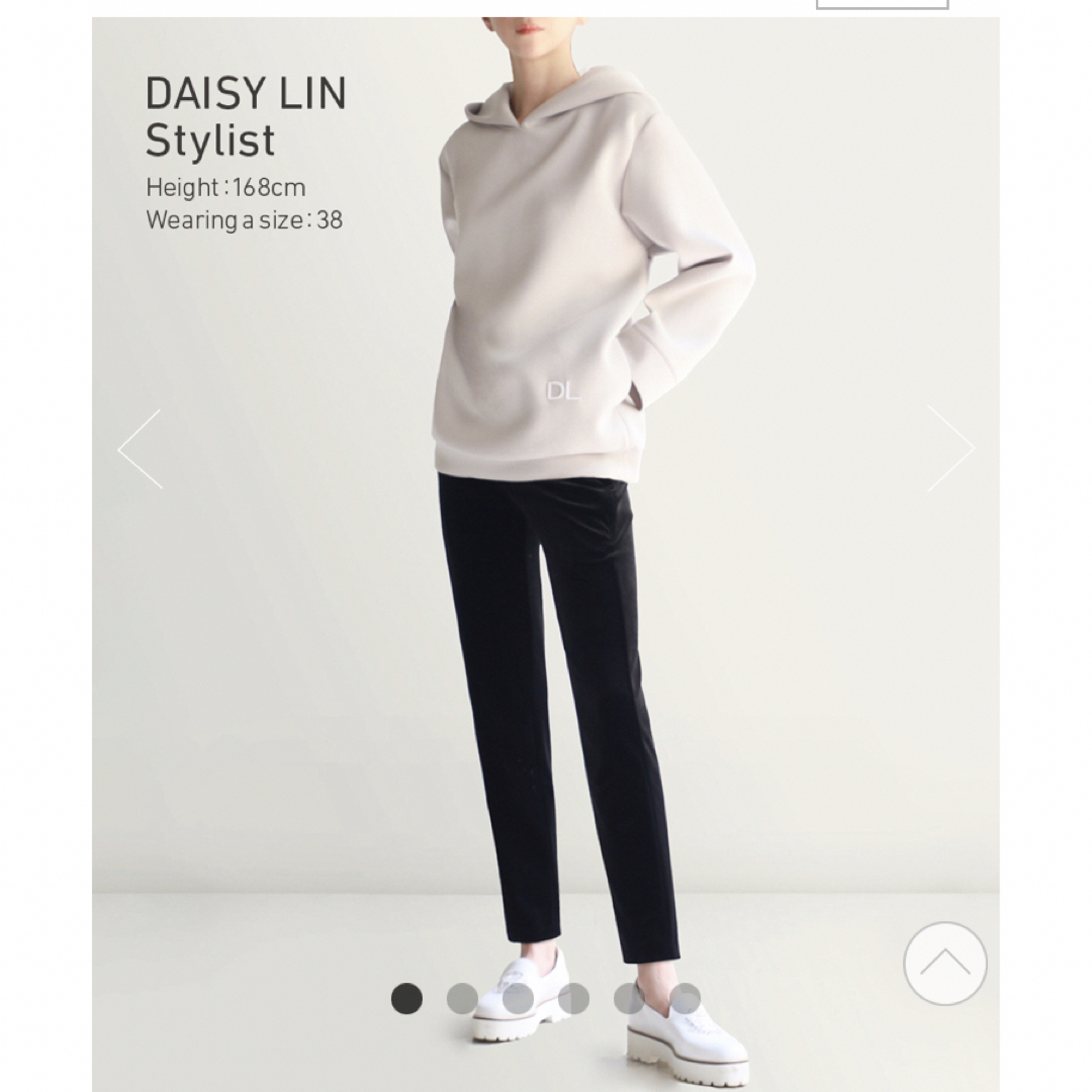 FOXEY デイジーリン 美脚パンツ shape velour