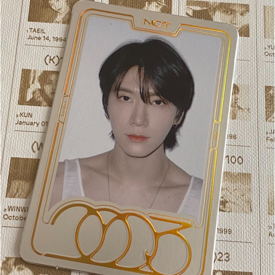 Golden Age nct2023 クン スペシャルイヤーブック トレカ