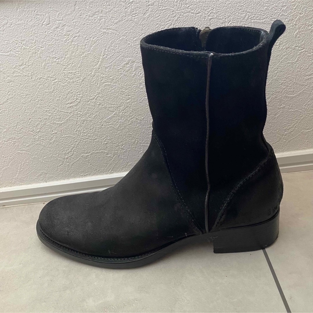 BUTTERO - BUTTERO ブッテロ サイドジップ スエード ブーツ 41の通販