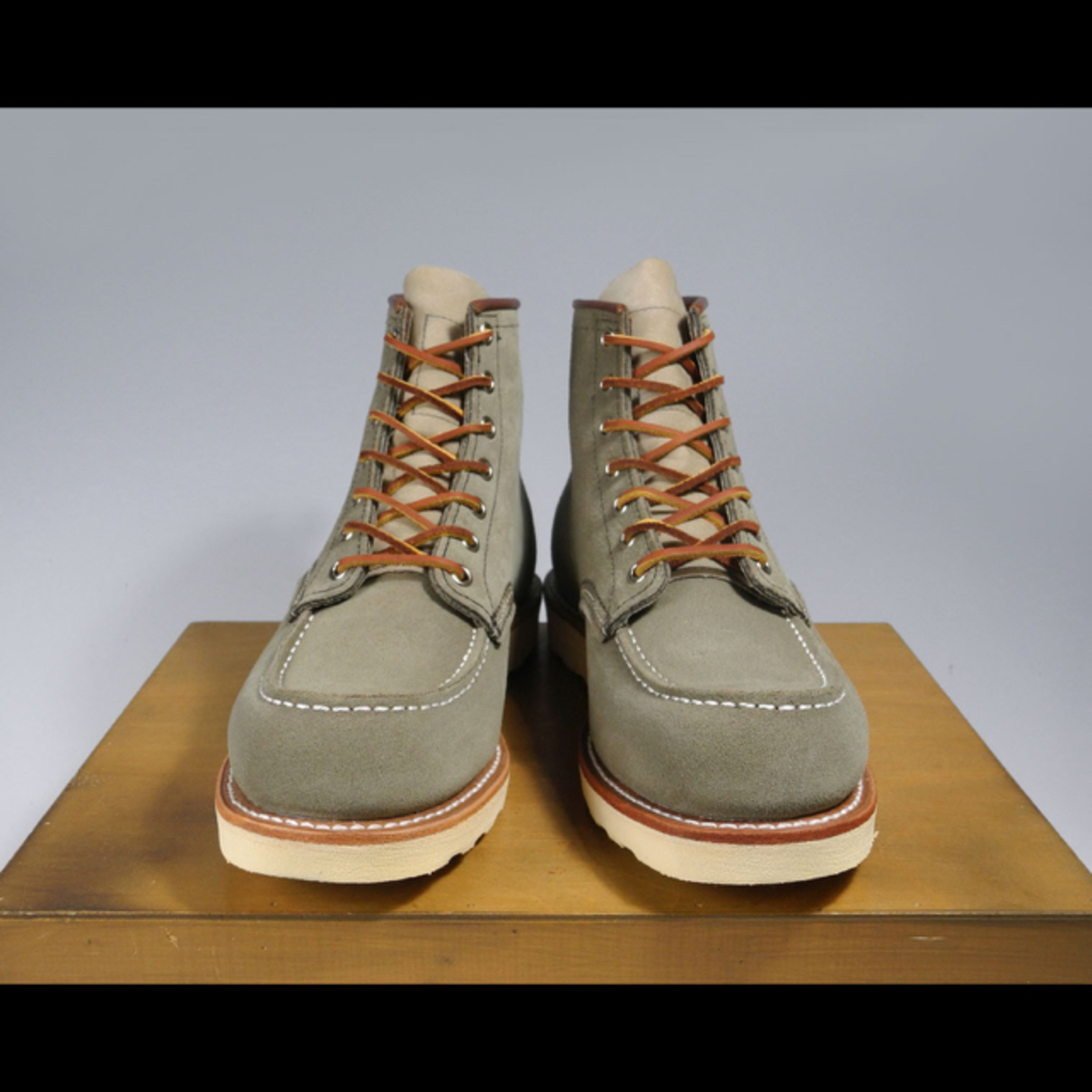 REDWING - ナイジェルケーボン別注8139緑モスグリーンスエード8881