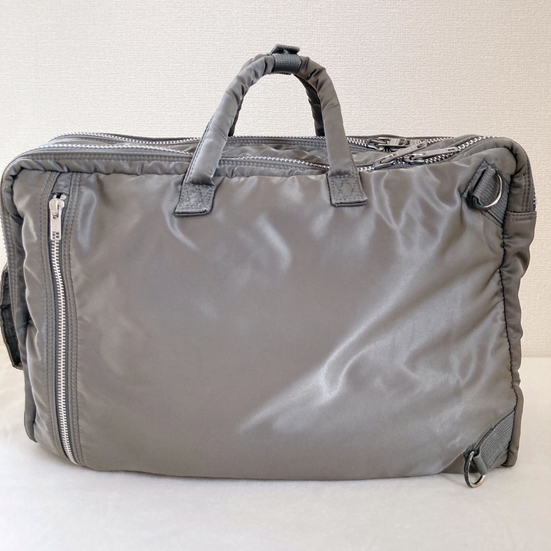 完売品 希少 ポーター タンカー 3way ブリーフケース グレー ナイロン