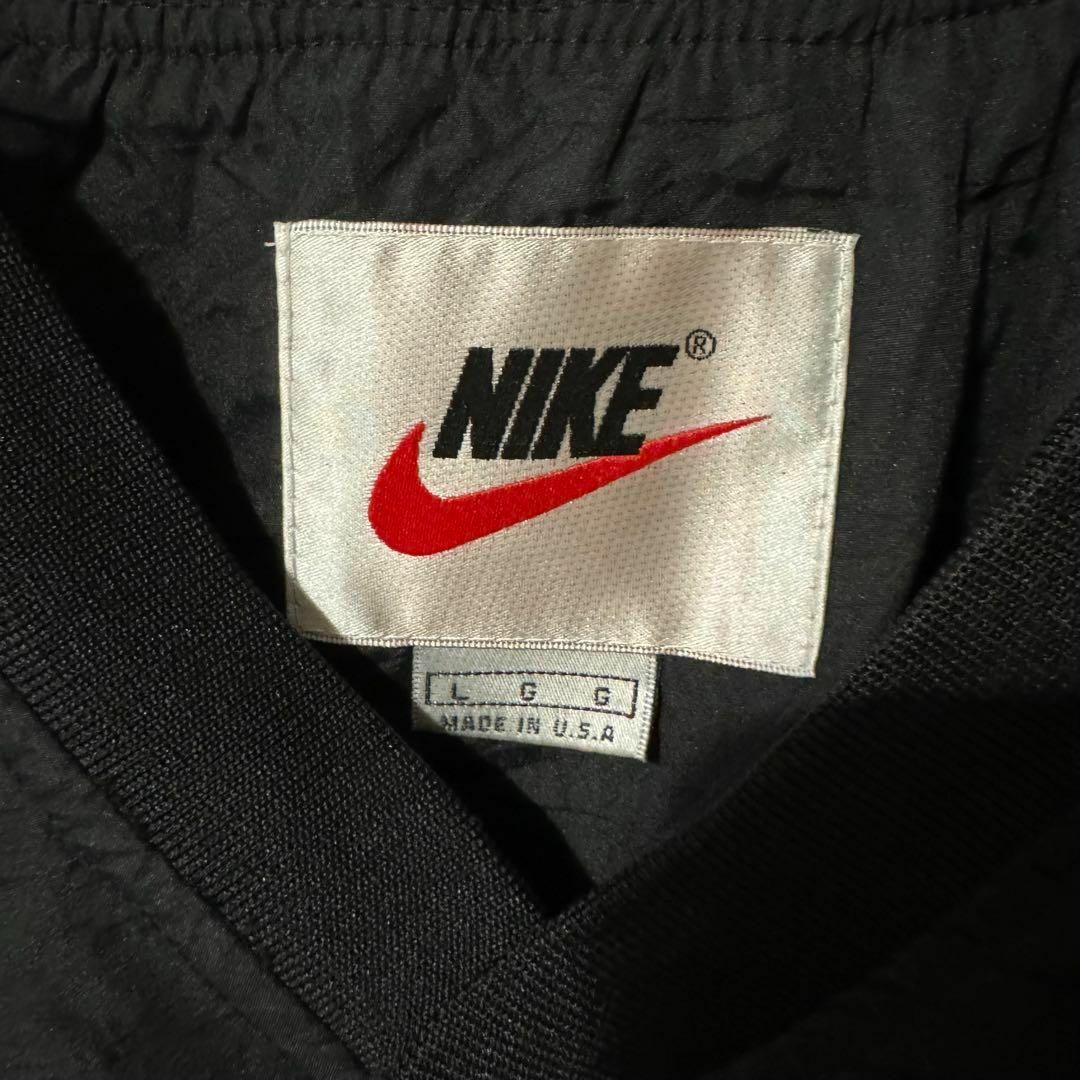 NIKE - 【希少】NIKE 90s ナイロン プルオーバー 銀タグ ビックロゴ