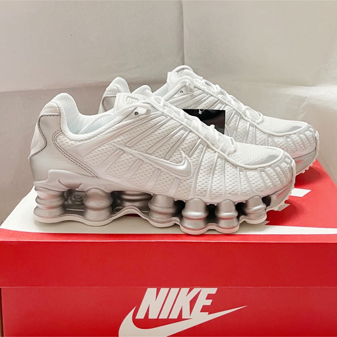 NIKE - Nike Shox TL Metallic Silver ナイキ ショックスの通販 by