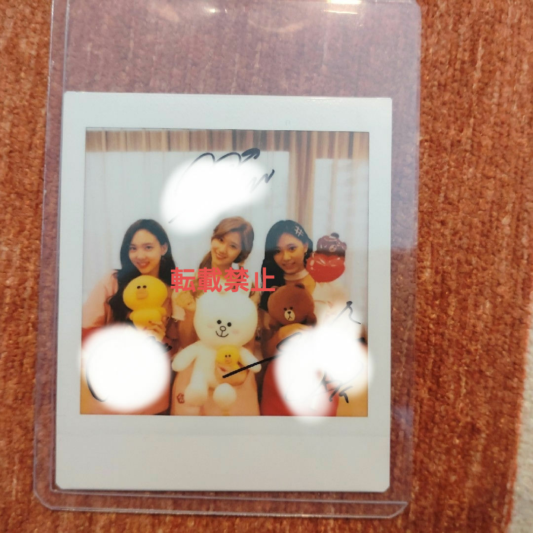 TWICE サイン入りチェキ