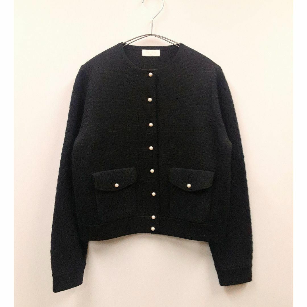 Ballsey - BALLSEY ウールコットンパールコンビクルーネック