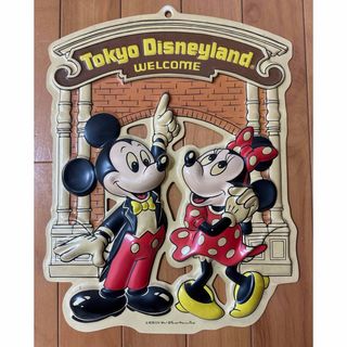 ディズニー30周年 ダッフィー＆シェリーメイ 木製ウッドボード 刻印有