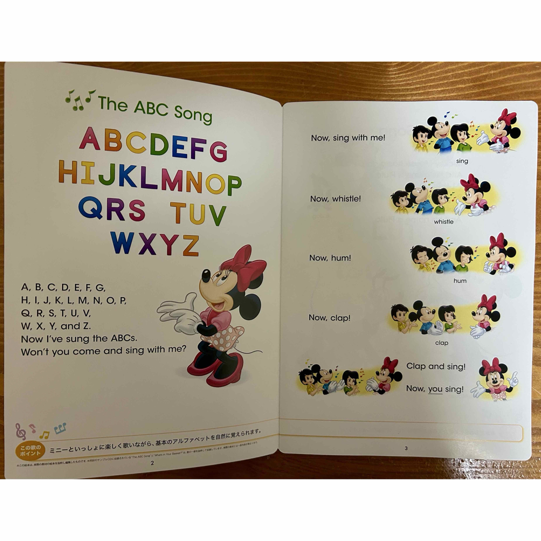 Disney - ディズニー 英語システム サンプル CD &DVDトートバッグの