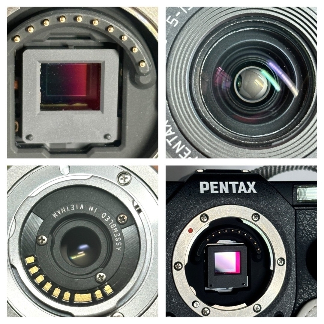 ジャンク 】ペンタックスPENTAX Q10 専用ケース、バッテリー×5本